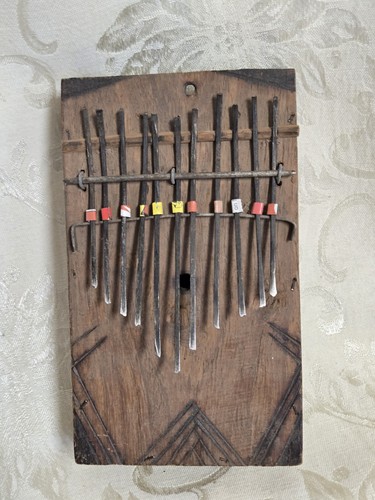 Vintage Mbira From Tanzania Handmade Kalimba Thumb Piano Kalimba 11 Key 