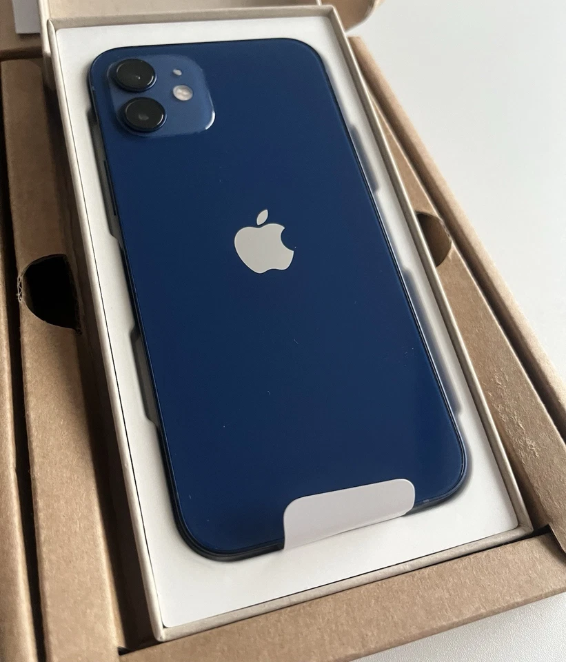 New AppleCare Apple iPhone 12 64gb - Blue - Factory Unlocked - Apple Warranty - Image 3 of 4