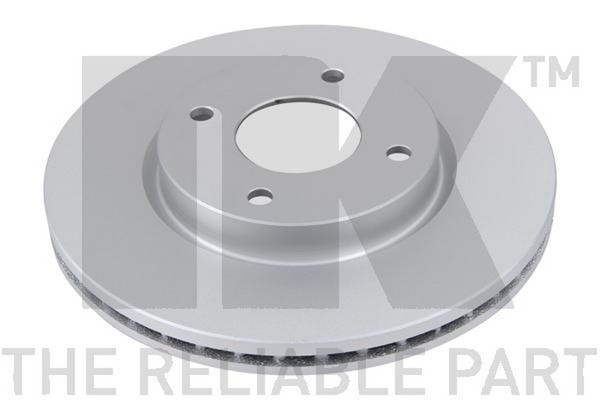 2X Nk Bremsscheibe 312283 FüR Nissan Tiida Z12 SC11 Cube C11 Sentra 6 B16 Dci-image