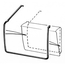 2 New - 1963-64 Ford Galaxie 500 Xl Mercury Monterey Convertible Door Seals-pr