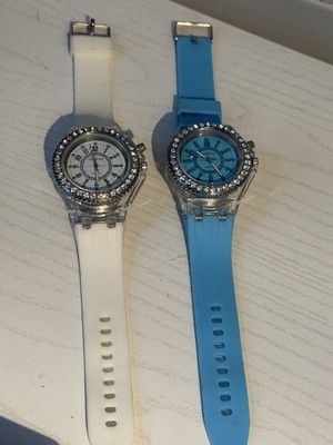 Geneva Fashion Watches Lot Of 2 UNTESTED