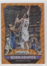 2015-16 Panini Prizm Orange Wave Prizm Kosta Koufos #97 0r5l
