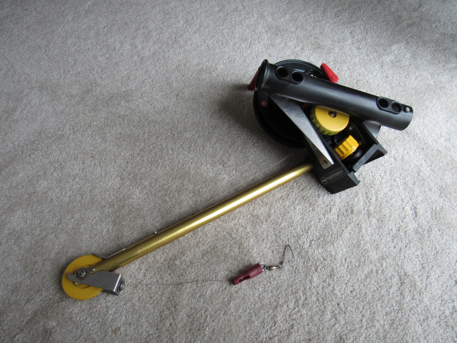 PENN FATHOM MASTER 600 Downrigger Rare Click Dog Alert Very 
