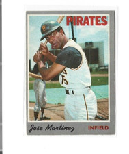 1970 O-Pee-Chee #8 Jose Martinez NMMT