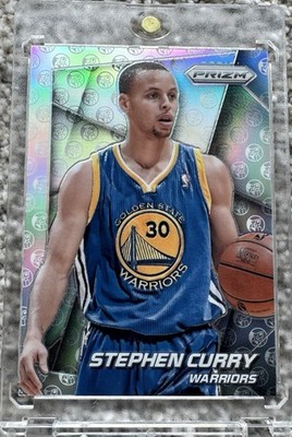2014-15 PANINI PRIZM #12 STEPHEN CURRY SP VARIATIONS SILVER