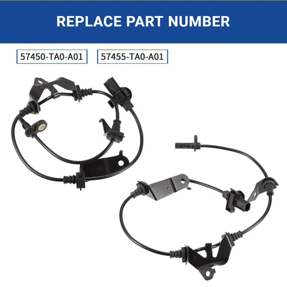 2X Sensor de velocidad de rueda ABS delantero derecho/izquierdo OEM para Honda Accord Acura TSX 08-14 Foto 2 de 4