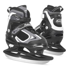 Nattork Ice Skates for Kids, Boys and Girls, Hockey Lace-Up Adjustable Skates...