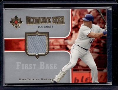 2007 Upper Deck Ultimate Collection #SM-MT Mark Teixeira Ultimate Star Materials