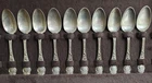 Gorgeous 1904 VIOLET by Wallace 26 Grms Sterling Silver Teaspoon 9 available 6"