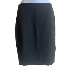 EXPRESS Black Knee Length Straight Pencil Dress Skirt Size 2