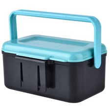 Portable Lure Bait Storage Case Worm Fishing Tackle Live Bait Box With