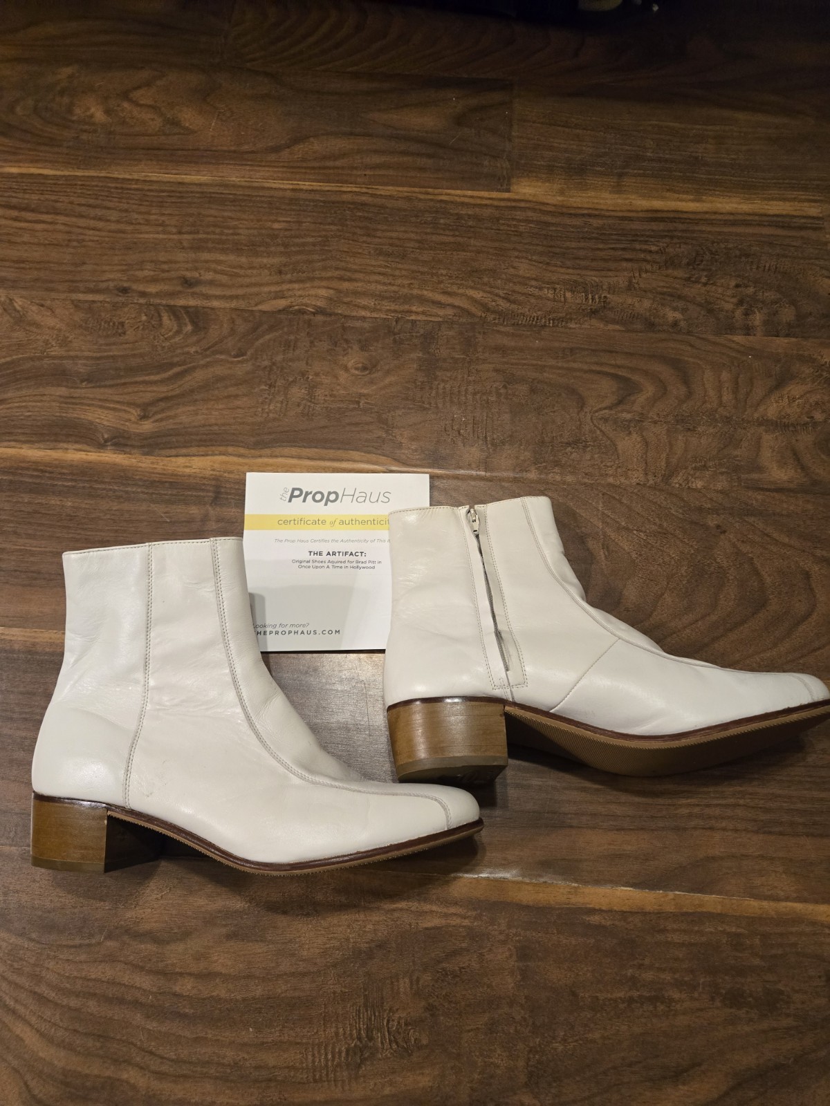 Once Upon a Time in Hollywood (2019) – Brad Pitt Wardrobe BootsSize: 11 (Men’s)