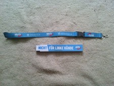 AFD ZOLLSTOCK NICHT FÜR LINKE HÄNDE NEU SCHLÜSSELBAND SACHSEN ANHALT WERBUNG SET