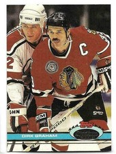 DIRK GRAHAM 1991-92 STADIUM CLUB CARD NEAR MINT+ CONDITION