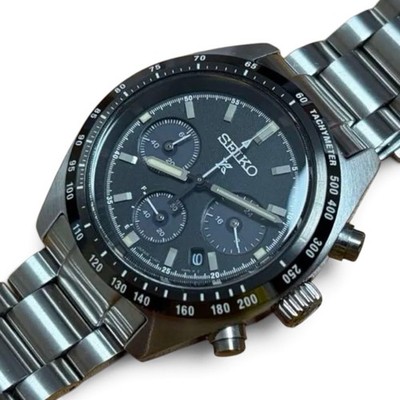 Seiko Prospex Speedtimer SBDL091 V192 Solar Chronograph Stahl Herrenuhr JDM