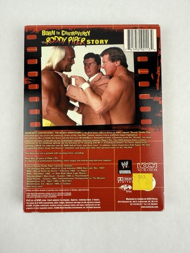 WWE Born To Controversy The Rowdy Roddy Piper Story 2006 3 DVD set Mint Discs - Picture 10 of 15