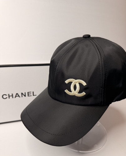Chanel CC Baseball Cap - Black/White