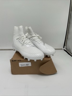 Under Armour Highlight MC 2.0 3027304-100 Men's 8.5 White Football Cleats JLO141