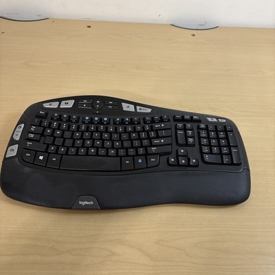 Logitech K350 Comfort Wave Wireless Keyboard - No Dongle - Keyboard Only