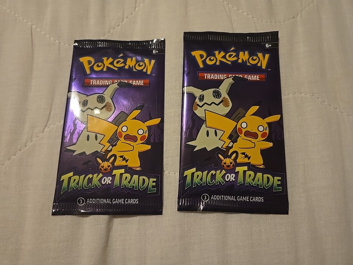 Nintendo Pokémon TCG BOOster Trick Or Trade Trading Card Game