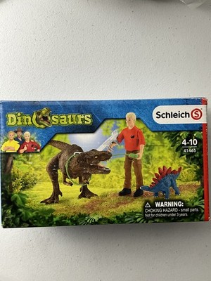 Schleich Dinosaurs T-Rex Attack Set 41465 Tyrannosaurus Rex Figure NEW in Box