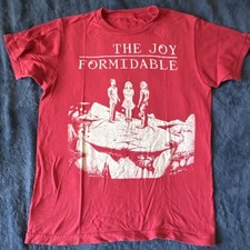 The Joy Formidable Band Red Graphic Print Cot...