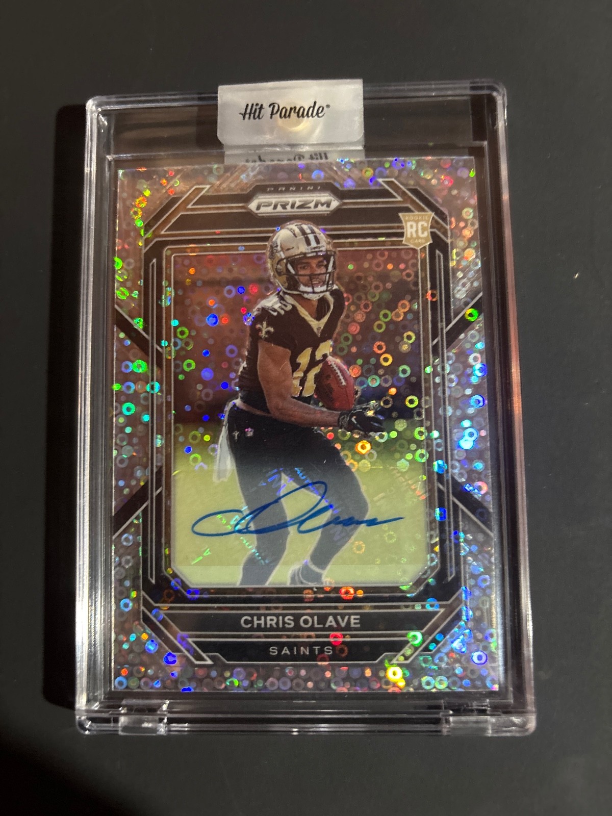 2022 Panini Prizm - Rookies Chris Olave #310 No Huddle Prizm Autographs (AU, RC)