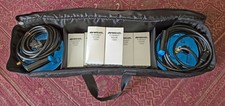 SPIDERLITE TD5 HOT LIGHT SET W/TWO HEADS  BULBS, CASE, CORDS, COVERS