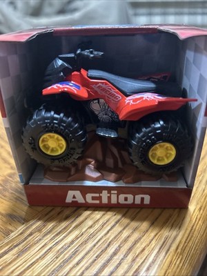 Action Turbo Wheels ATV Diecast Red Black Yellow Model MPN 091225 Age 3+ Series