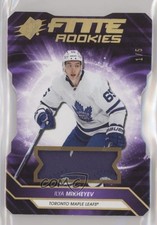2019 SPx Finite Die-Cuts Rookies Achievement 1/5 Ilya Mikheyev #F-91 Patch 01g1
