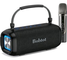BOBTOT Portable Bluetooth Waterproof Speaker Wireless Karaoke Microphone IPX7 33