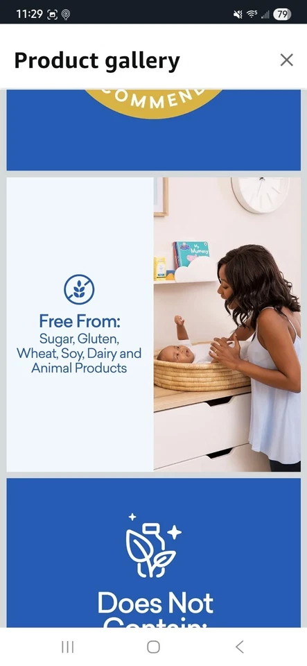 Agua de agarre Colic Calm Plus - Fuerza extra para cólicos infantiles y gases para bebés Pk3 Foto 2 de 4