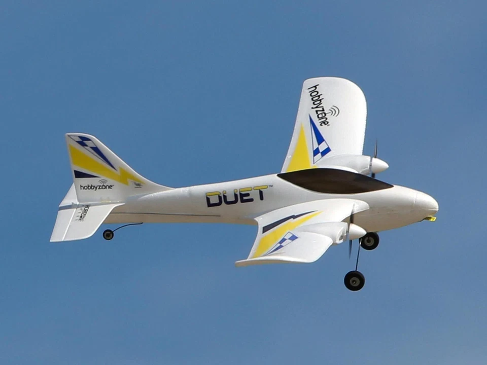 E-Flite Duet S 2 RTF with Battery and Charger Ready To Fly RC Plane HBZ05300 - Image 4 of 4