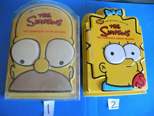 The Simpsons Complete 6th / 8th Season Collector Ed DVD Maggie Head Case PICK 1