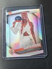 2025 Panini Prizm WNBA- Saniya Rivers #150 Silver Prizm (RC)