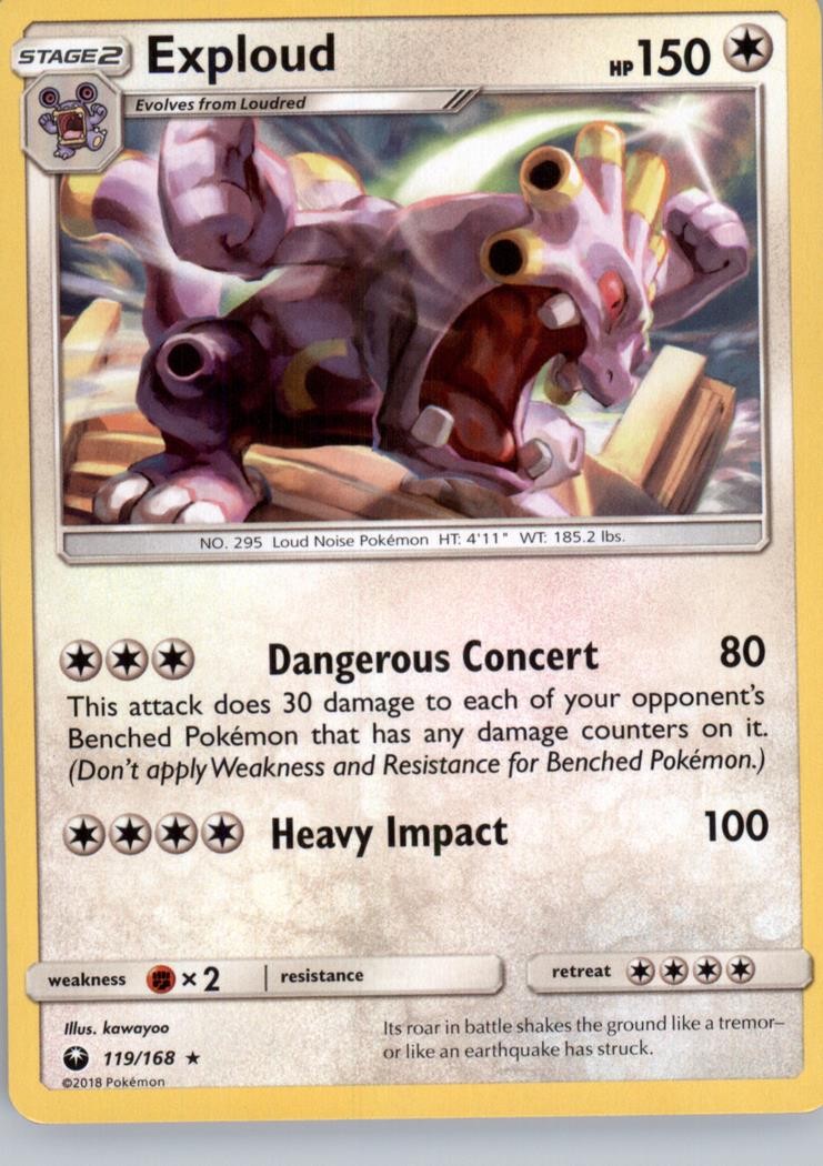 EXPLOUD 119/168 CELESTIAL STORM NM