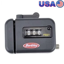 Clip-On Fishing Line Counter Easy Setup Automatic Release Monitor Waterproof New