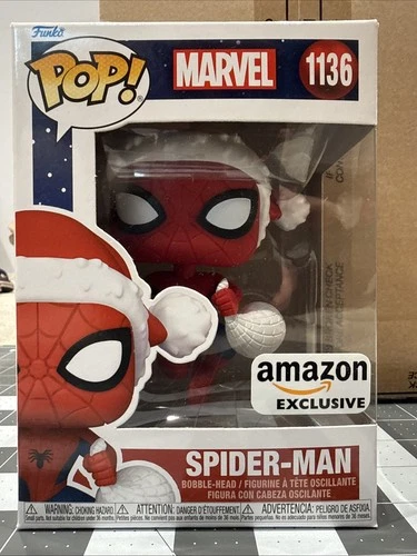 Funko Pop! Vinyl: Marvel - Spider-Man - Amazon (Exclusive) #1136