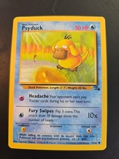 1999 WotC Pokémon Fossil Psyduck 53/62 Basic Regular on eBay