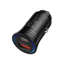 USB C Car Charger, 38W Fast Charge Car Charger Adapter PD QC 3.0 Dual Port Ci...
