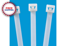 Heavy Duty Cable Zip Ties, 36in 175lb 50-Pack - HVAC Ductwork Install FREE SHIP