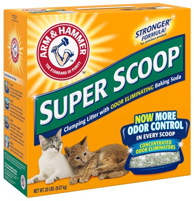 Super Scoop Klumpstreu, 20 Pfund - 02200