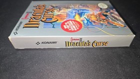 Castlevania III Dracula's Curse 3 Authentic Nintendo NES EXMT+ COMPLETE n box
