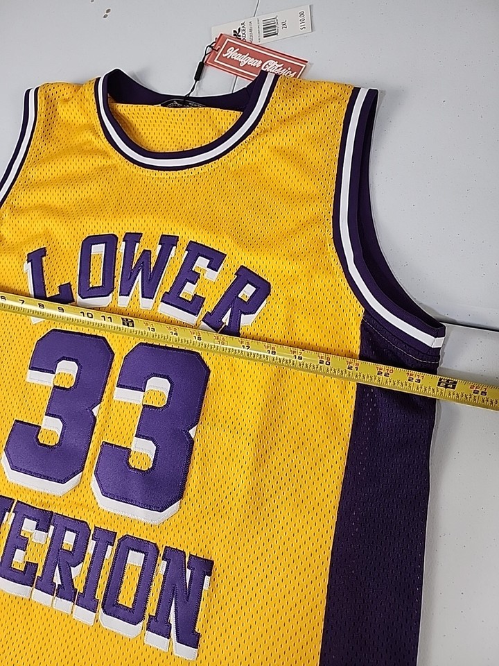 Kobe Bryant Lower Merion Stitched AUTHENTIC High School Jersey NWT Mens