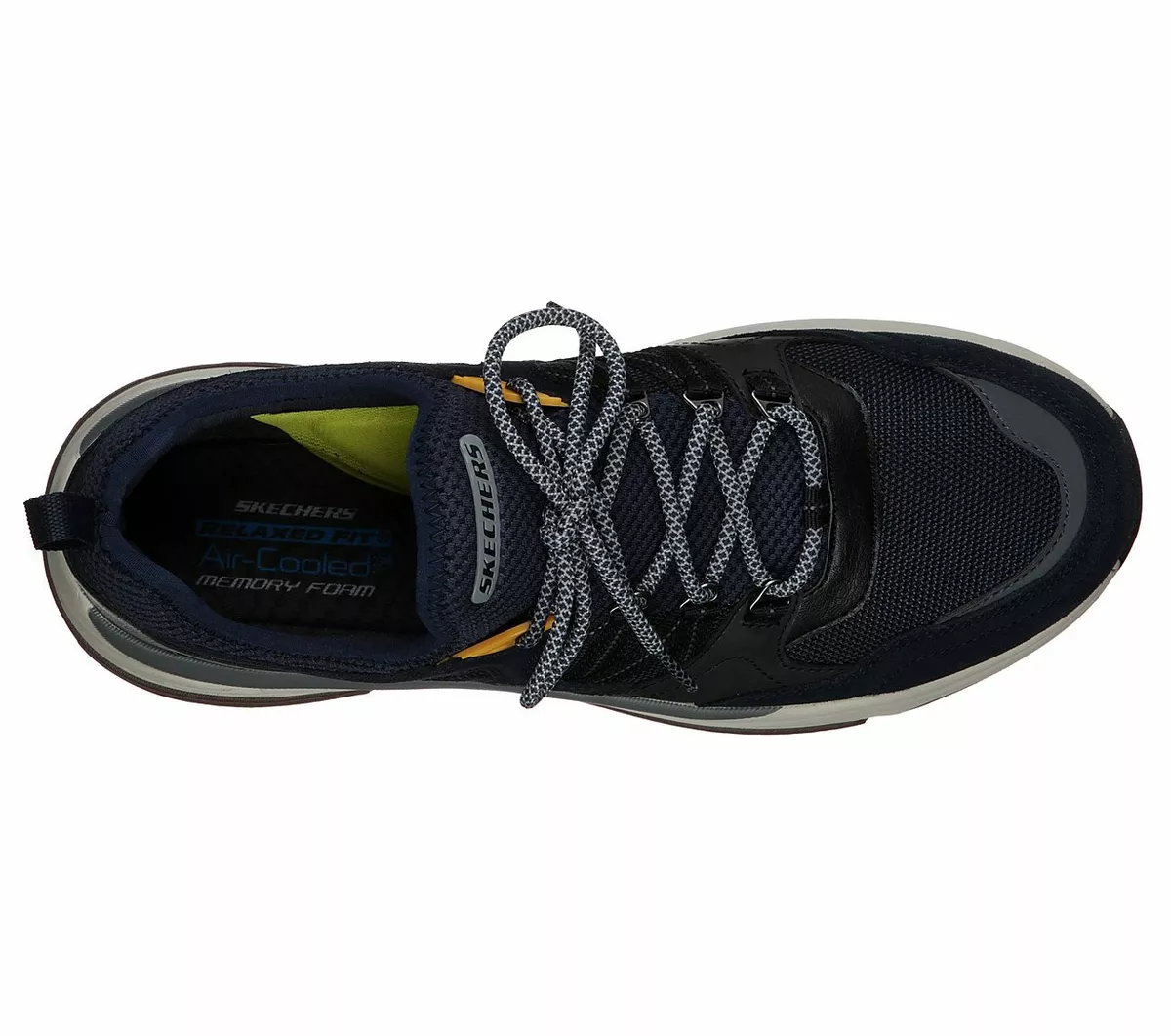 Skechers para hombre RLX FIT Benago Flinton Zapatos Casuales 210022 NVY Multi Tallas Azul Navy