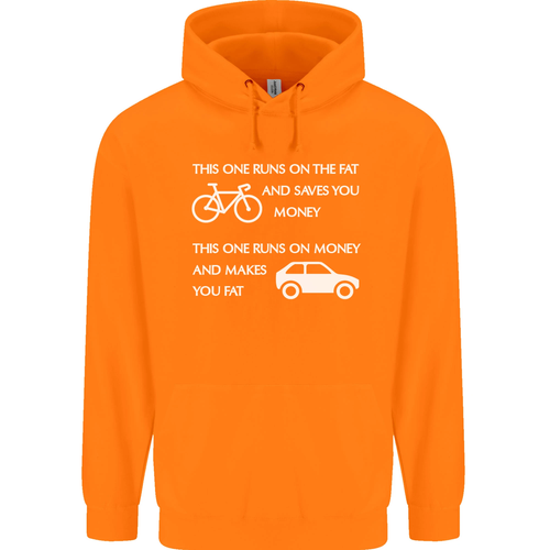 Cycling vs Cars Cyclist Environment Funny Childrens Kids Hoodie - Picture 54 of 68