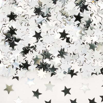 8000 Confettis Etoiles Métallisé 70g Or Noir Argent Déco Table Cinéma Fête NEUF