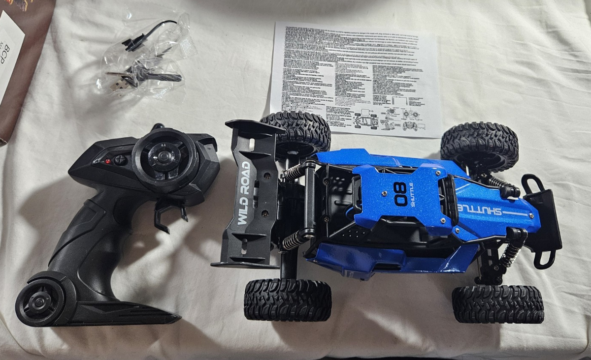 Alloy High Speed 08 Shuttle Blue 1:16 Scale R/C Full Function