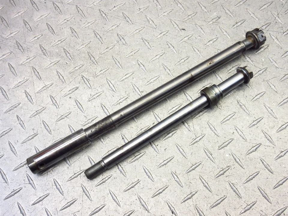 Yamaha Virago 750 XV750 1997 91-97 rueda delantera trasera eje husillo perno OEM Foto 3 de 4