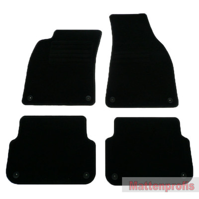 Mattenprofis Velours Fußmatten für Audi A6 4F C6 Avant ab Bj.2004 - 2006